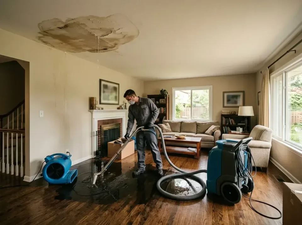 attic-pipe-burst-ceiling-drip-008 — frequently asked questions, Water Damage Restoration & Carpet Care in Dennison, OH